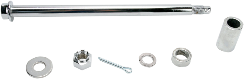 Axle Kit - Rear - Chrome - '00-'07 Softail