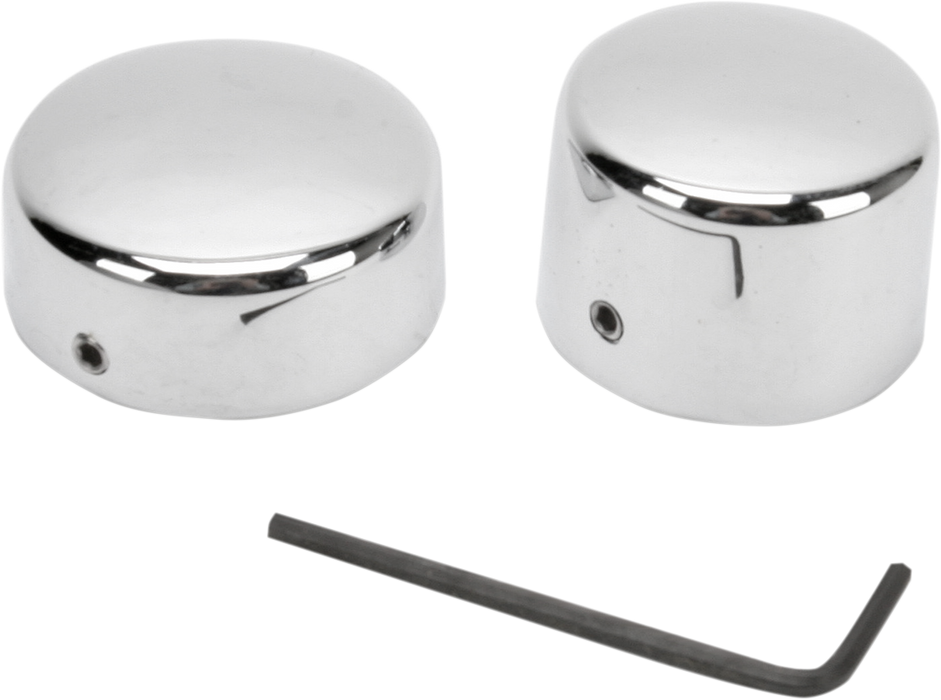 Axle Caps - Rear - Pair - '57-'81 Harley-Davidson