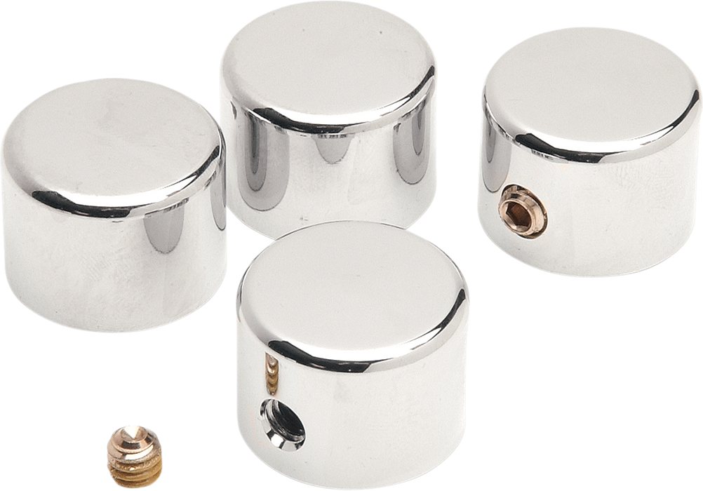 Head Bolt Covers - Chrome - 4 Pack