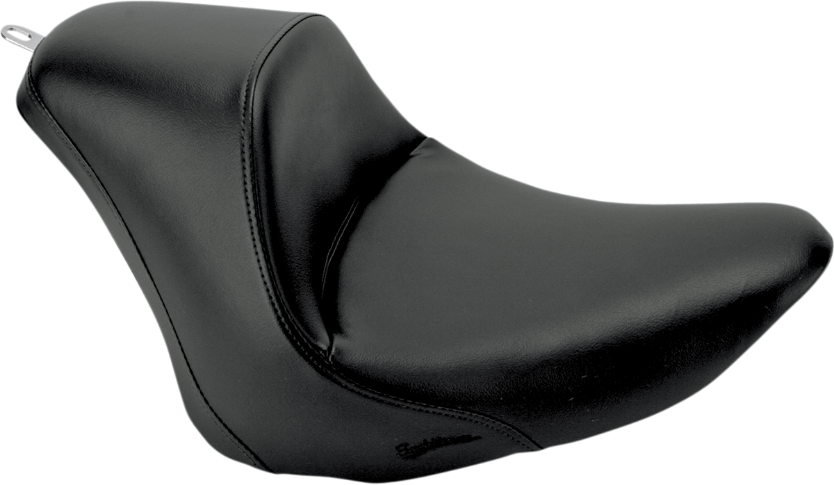 Heels Down Solo Seat - Without Backrest - Plain - Black