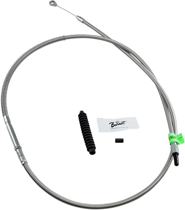 High-Efficiency Stainless Steel Clutch Cable for Harley-Davidson - +6" - '07-'14 Softail