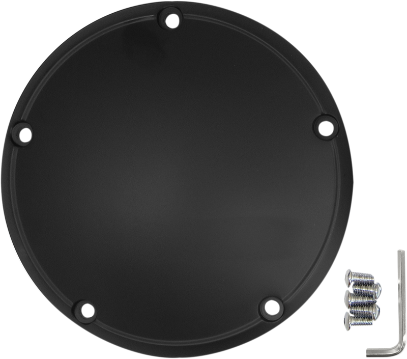 Derby Cover - Satin Black - 5 Hole - '99-'18 Big Twin