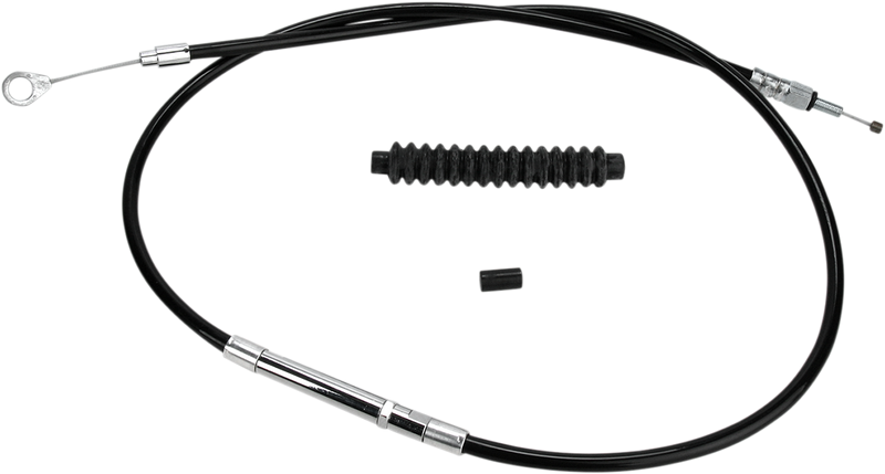 High-Efficiency Black Vinyl Clutch Cable - Standard Size