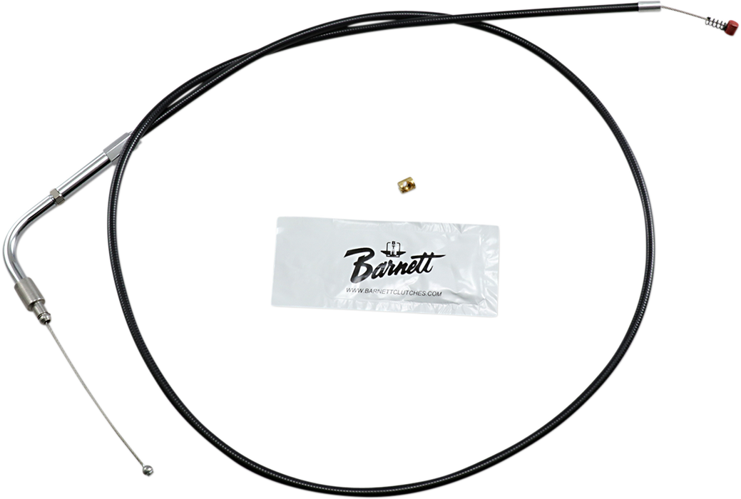 Black Vinyl Idle Cable - 39" Length