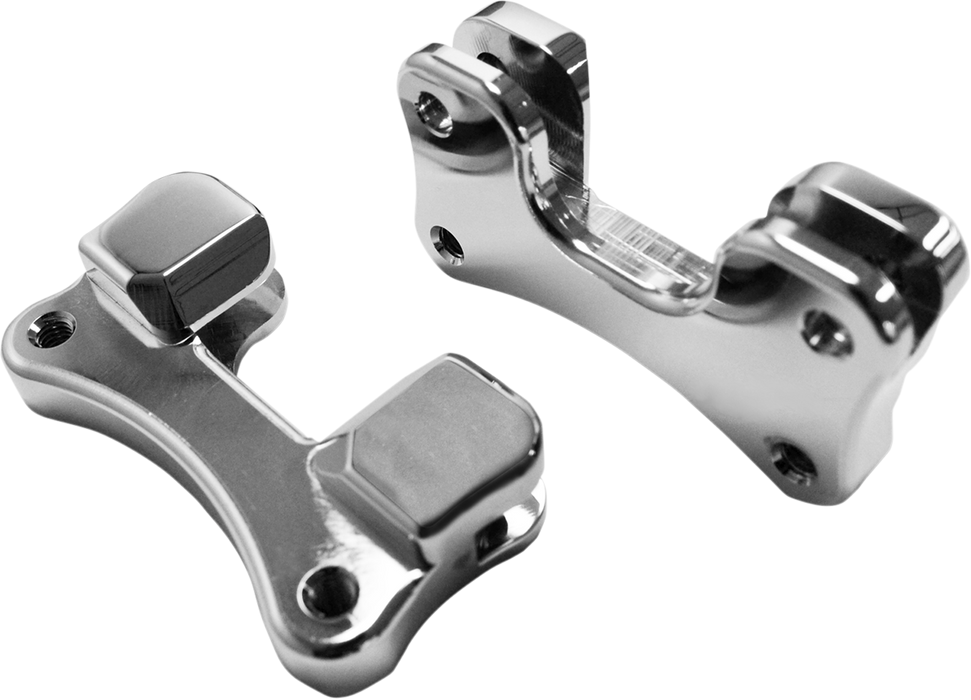 Fender-To-Fork Adapters - Chrome