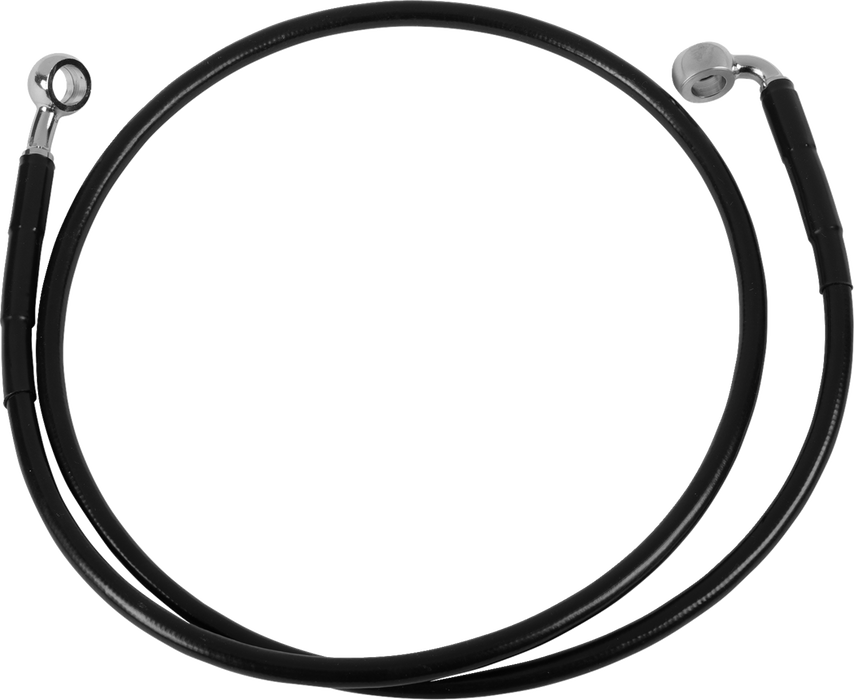 Brake Line - Front - Black - +2"