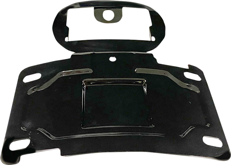 License Plate Mount/Relocation - Black