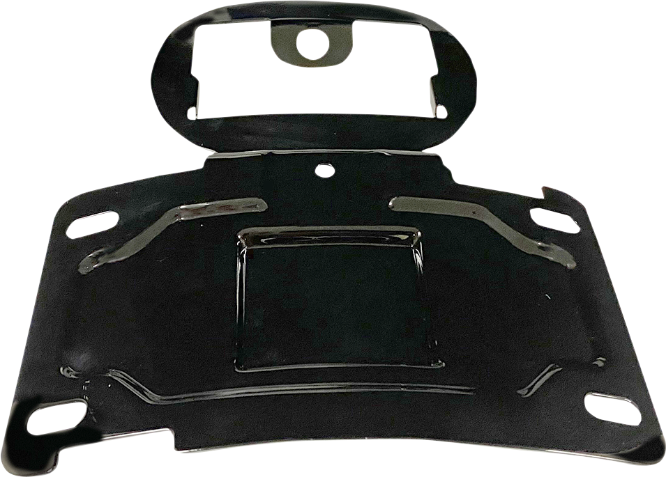 License Plate Mount/Relocation - Black