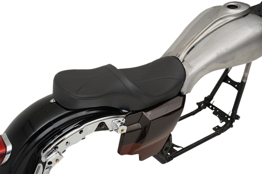 Low Touring Seat - Mild Stitched - Yaffe Tanks - FL '18-'23