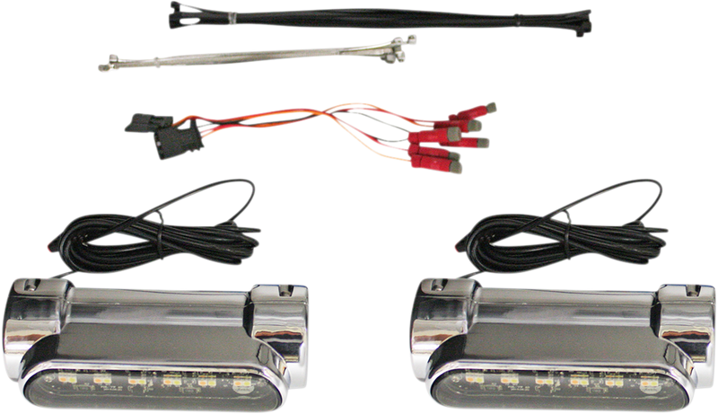 Engine Guard Light - Chrome - Universal