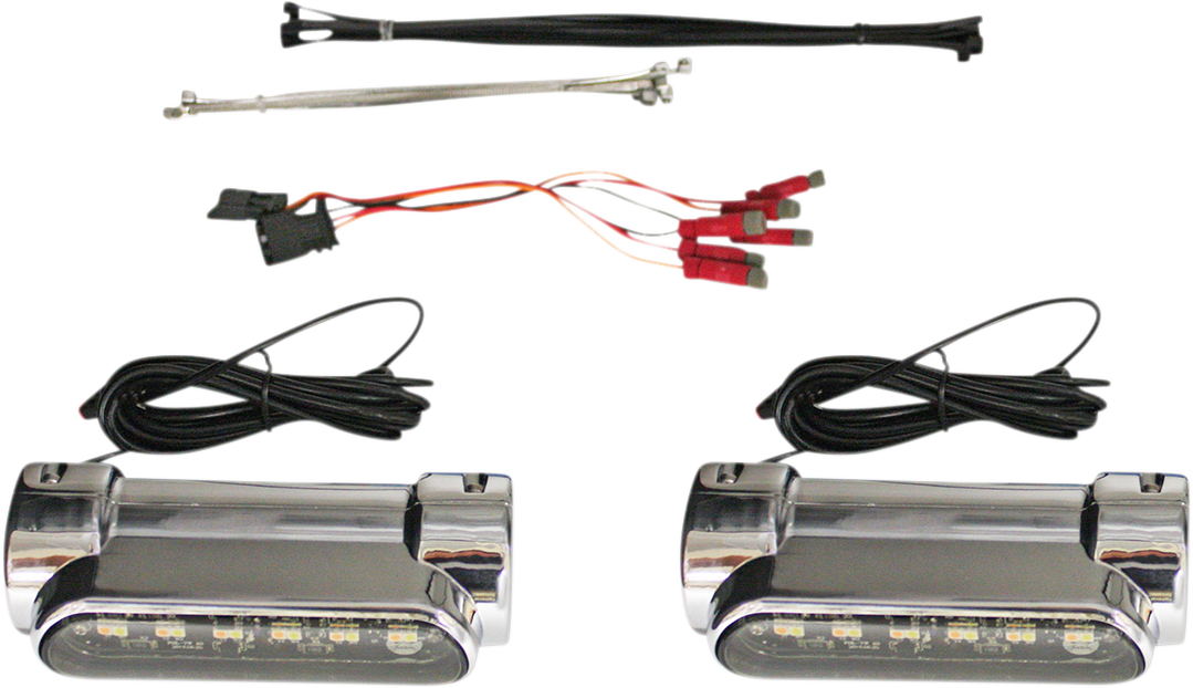 Engine Guard Light - Chrome - Universal