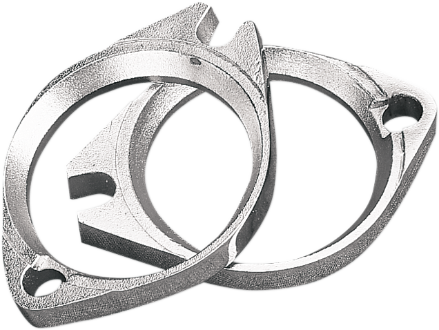 Chrome intake manifold flanges