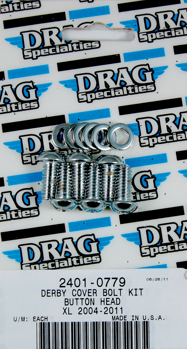Bolt Kit - Derby Cover - Smooth/Button-Head/Torx - Sportster
