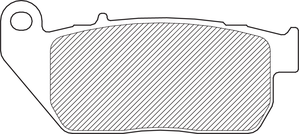 Semi-Metallic Brake Pads - Front - HD Sportster