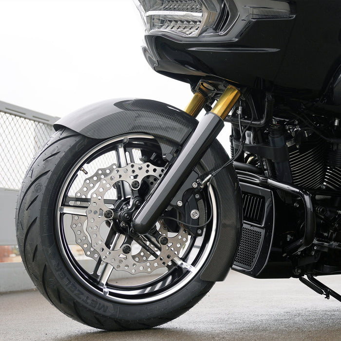 Carbon Fiber Rapper Front Fenders, Fat 18"