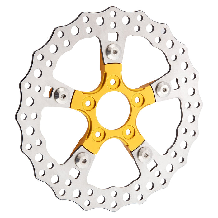 FLT Brake Rotor Adapter for Ness Wheels, Gold