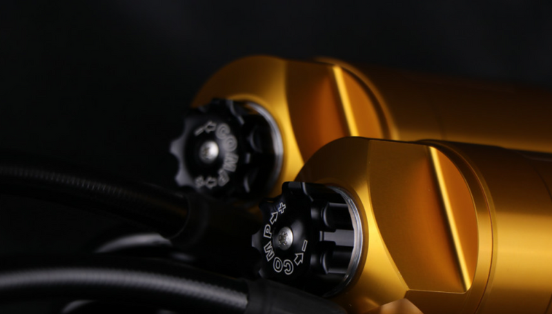 OHLINS HD779 13" STX36 Blackline Shocks Harley Touring 2014-2024