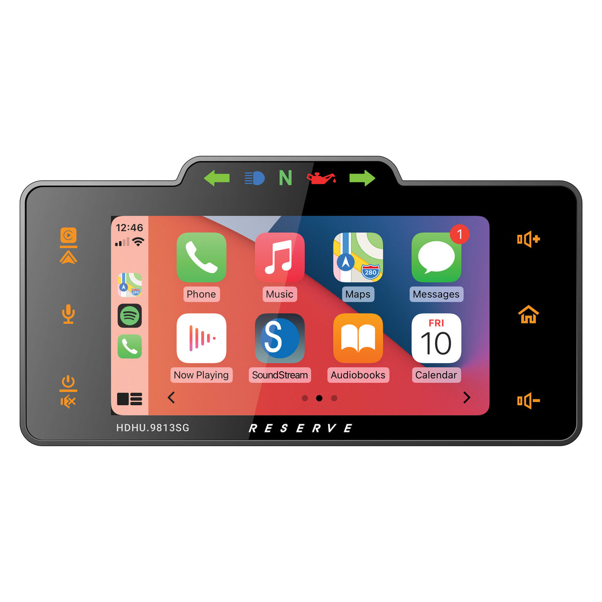 SOUNDSTREAM '98-'13 STREET GLIDE HEAD UNIT *APPLE/ANDROID