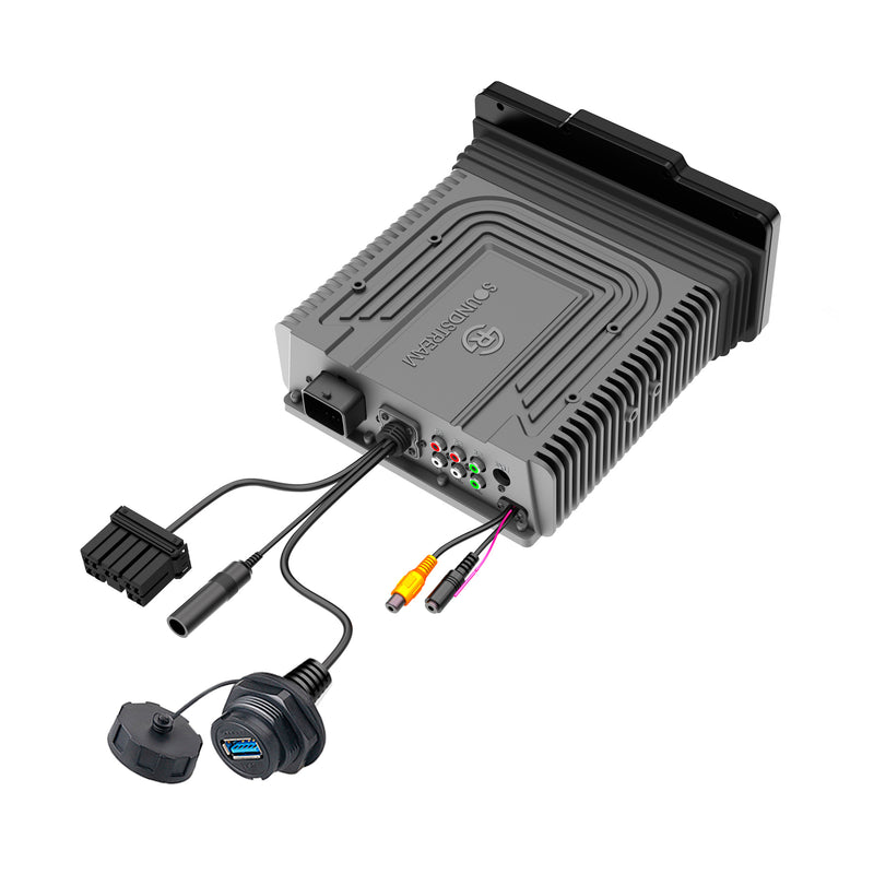 SOUNDSTREAM '98-'13 STREET GLIDE HEAD UNIT *APPLE/ANDROID PLAY*