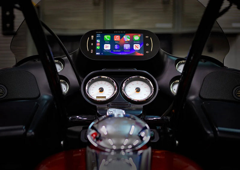 SOUNDSTREAM '98-'13 ROAD GLIDE HEAD UNIT *APPLE/ANDROID PLAY*