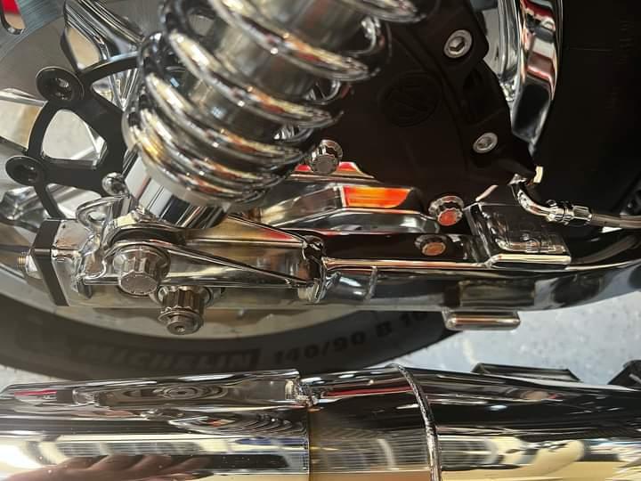 BREMBO REAR CALIPER BRACKET- FXR MODELS
