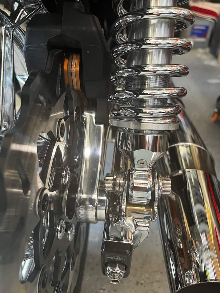 BREMBO REAR CALIPER BRACKET FXR MODELS — Ramjet Racing