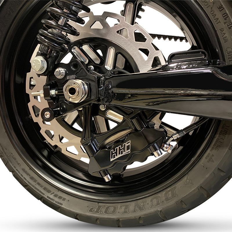 HHI Axle Adjuster with Integral Shock Relocator Kit