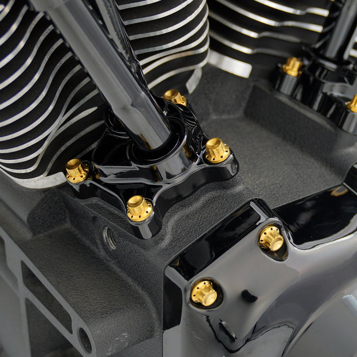 Lifter Block Titanium 12-Point Bolt Kits, Gold