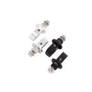 Assault Series Foot Peg Mounts - Black and Raw