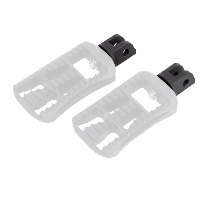 Assault Series Foot Peg Mounts - Black