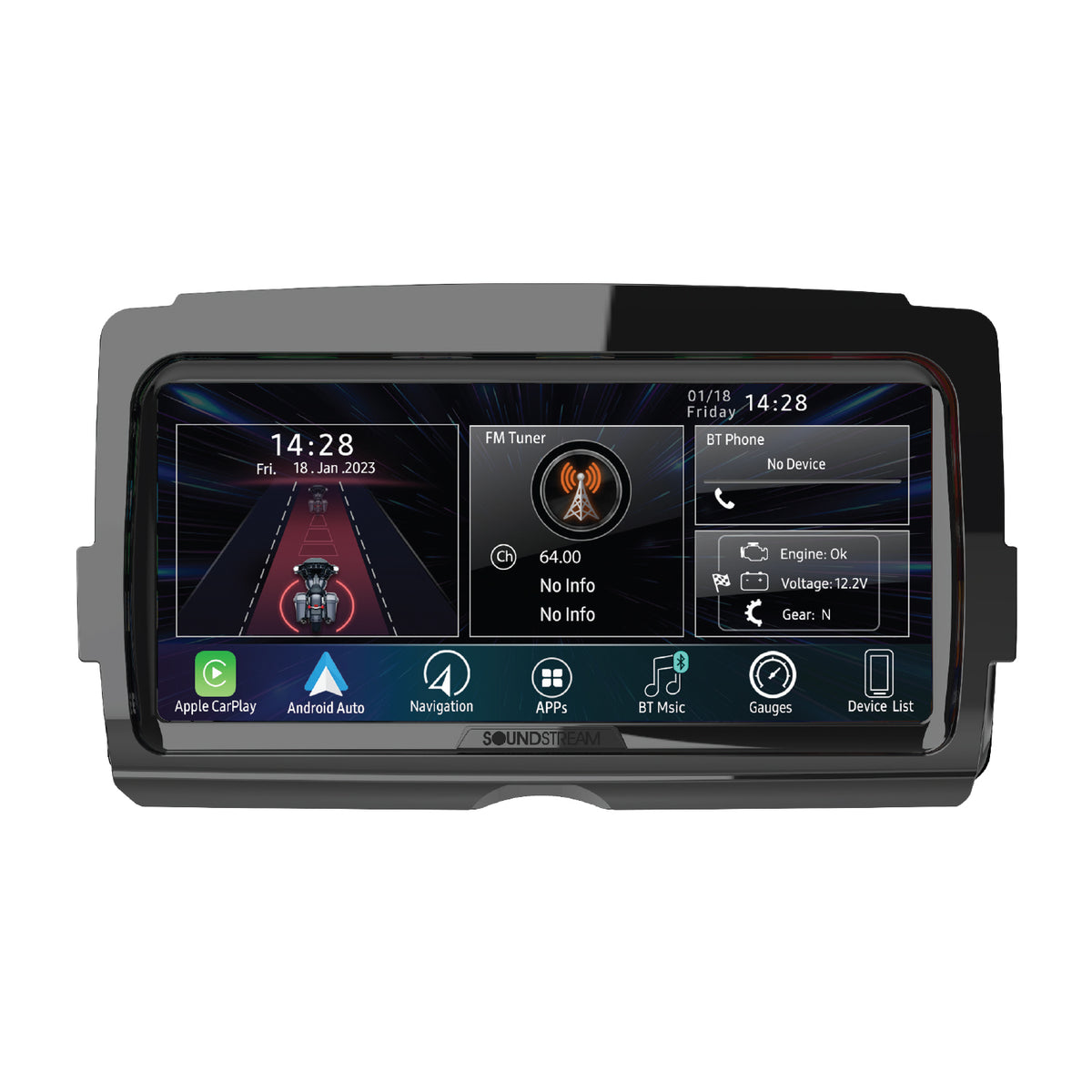 SOUNDSTREAM V2 '14+ HEAD UNIT *WIRELESS APPLE/ANDROID PLAY* — Ramjet Racing