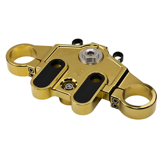 Harley Davidson 2023-Up Touring CVO Top Triple Tree Gold Plating
