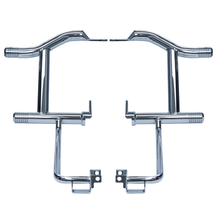 Harley Davidson Bagger Touring Chrome Rear Crash Bar Bag Saddle Protection