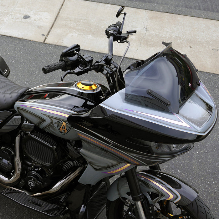 Pop-Up Gas Caps for 2024-up Touring, Gold