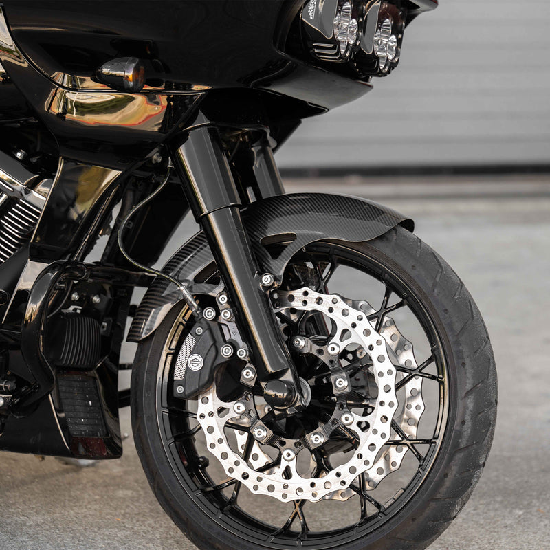 19” Pro Sport Carbon Fiber Front Fenders, FLT Touring