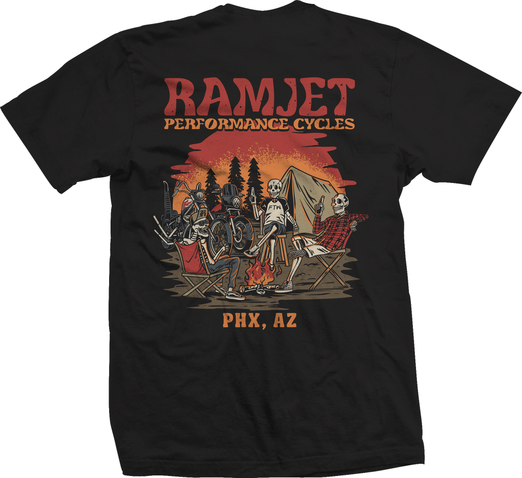 Ramjet Racing Black T-Shirt - Phoenix 