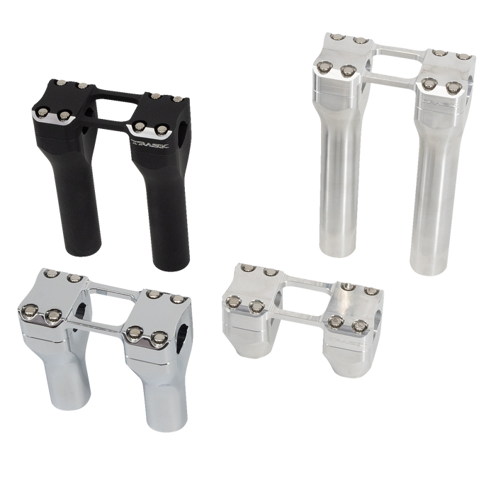 Trask Assault Risers for Harley-Davidson Motorcycles.