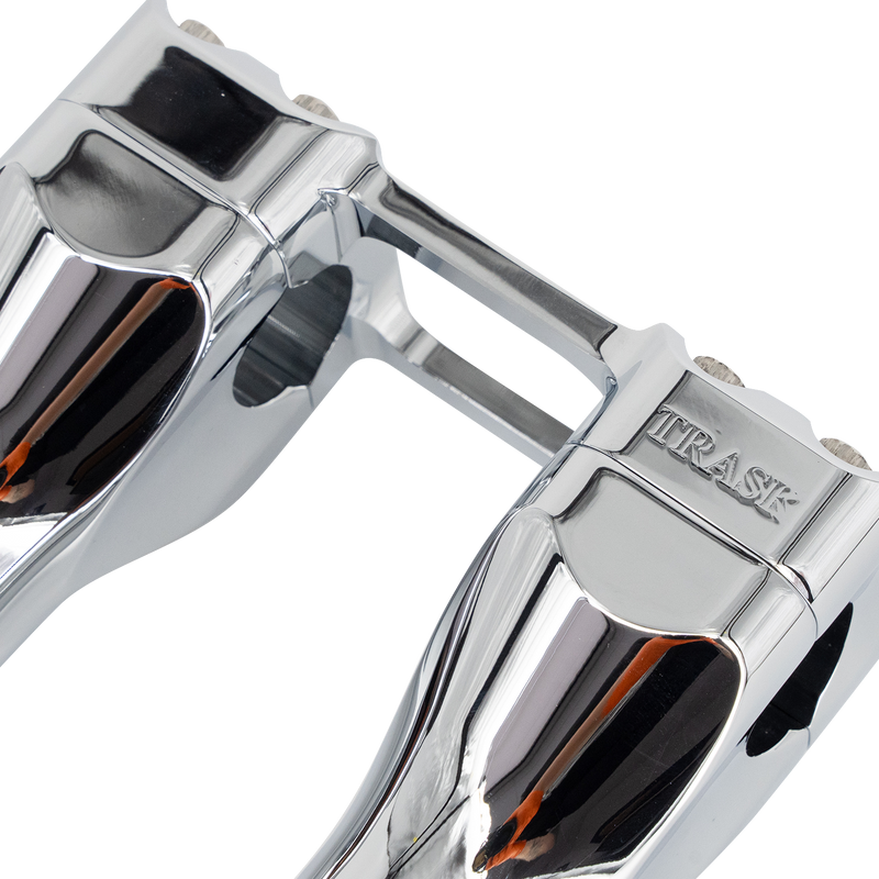 Trask Assault Risers - Chrome