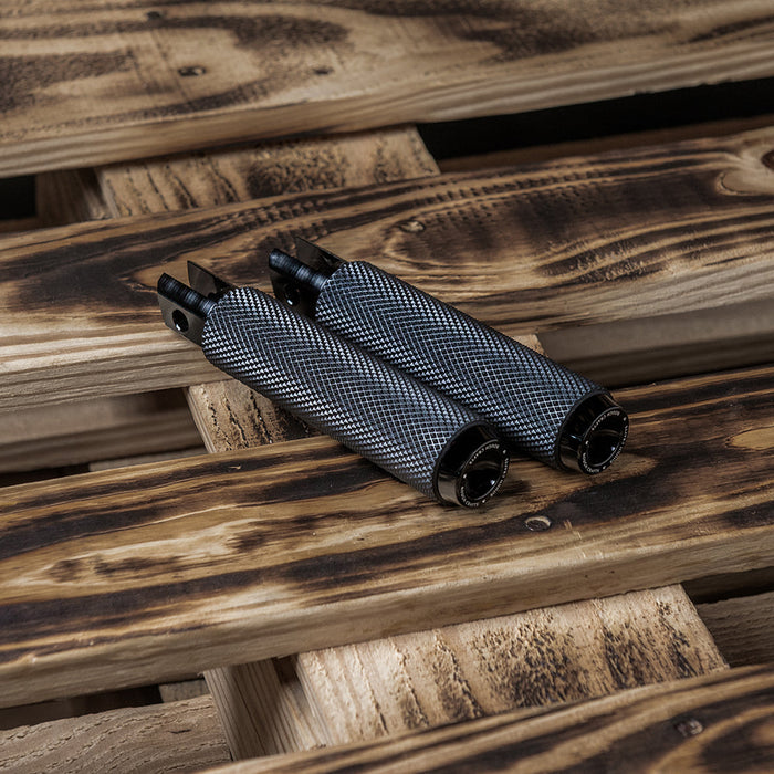 Rough Crafts® Footpegs, Black