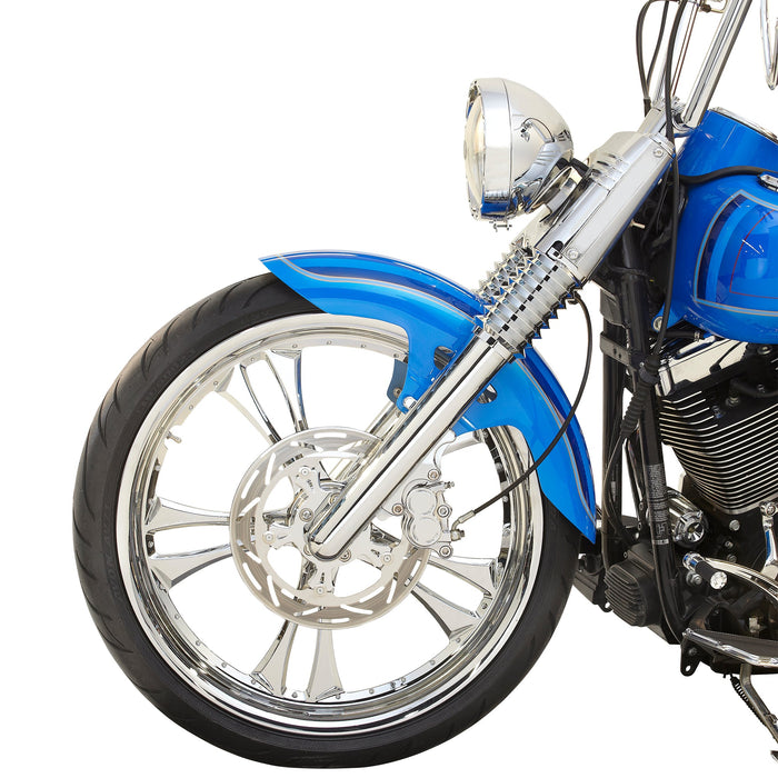 Smooth "Hot Leg" Fork Legs, Chrome