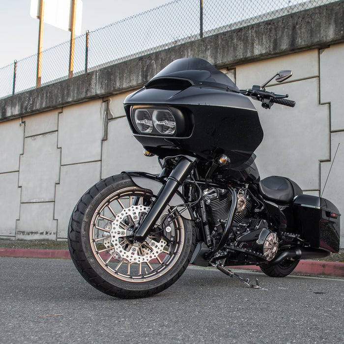 Smooth Fork Boots For Fat Tire, Black