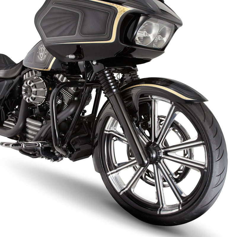 Smooth "Hot Leg" Fork Legs, Black