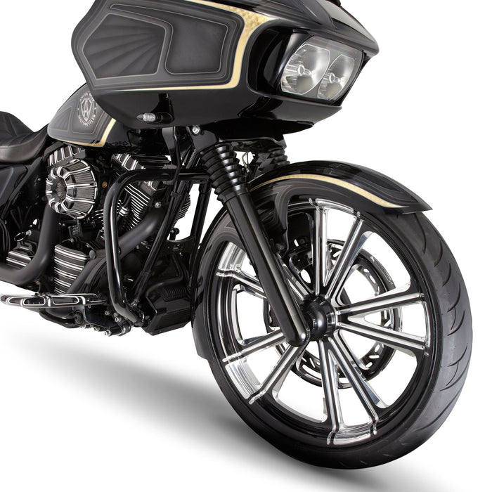 Smooth "Hot Leg" Fork Legs, Black