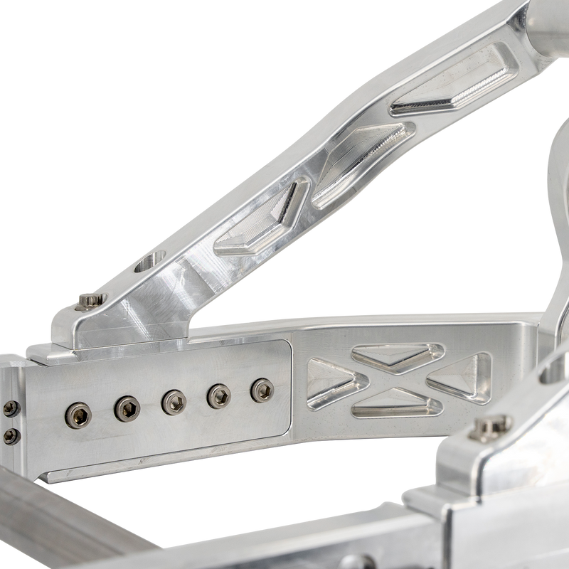 Trask Billet Aluminum Swingarm Kit - 18+ Softail Pocketed Joints