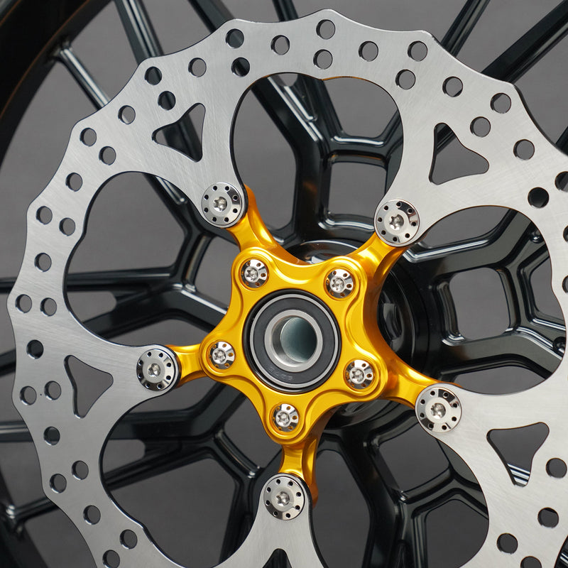14" Spider Brake Rotor, Gold
