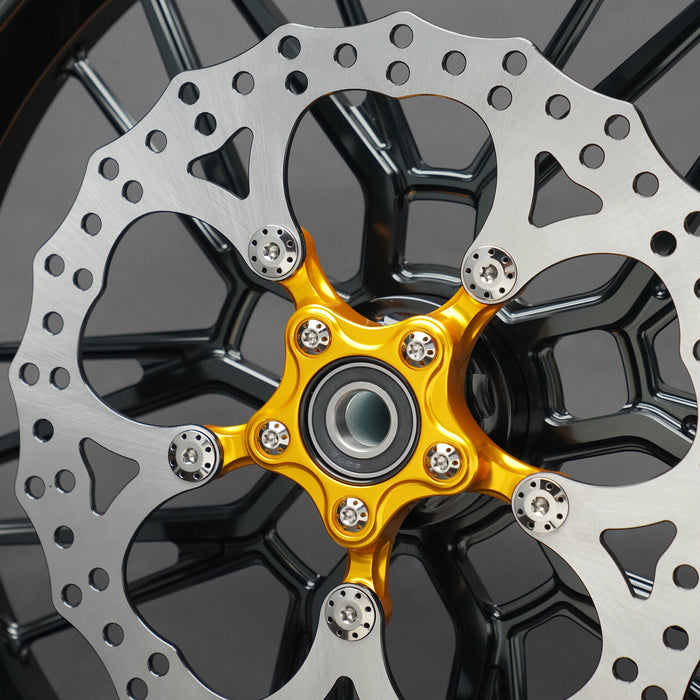 14" Spider Brake Rotor, Gold