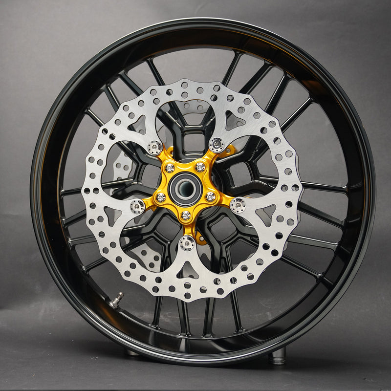 14" Spider Brake Rotor, Gold