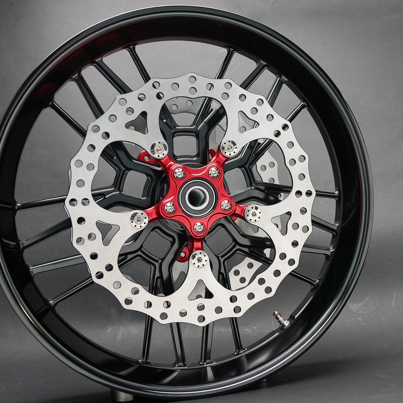 14" Spider Brake Rotor, Red
