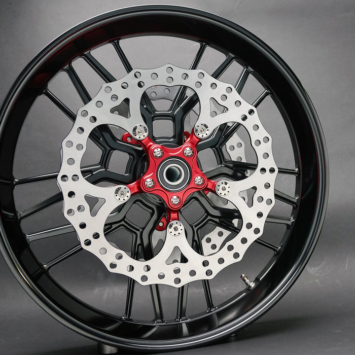 14" Spider Brake Rotor, Red