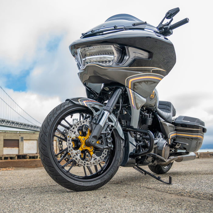 Spider Brake Rotor, Gold